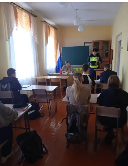 Встреча с сотрудниками ДПС.