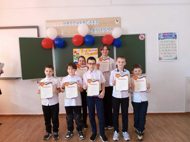 Творческий конкурс, посвященный Дню Защитников Отечества.