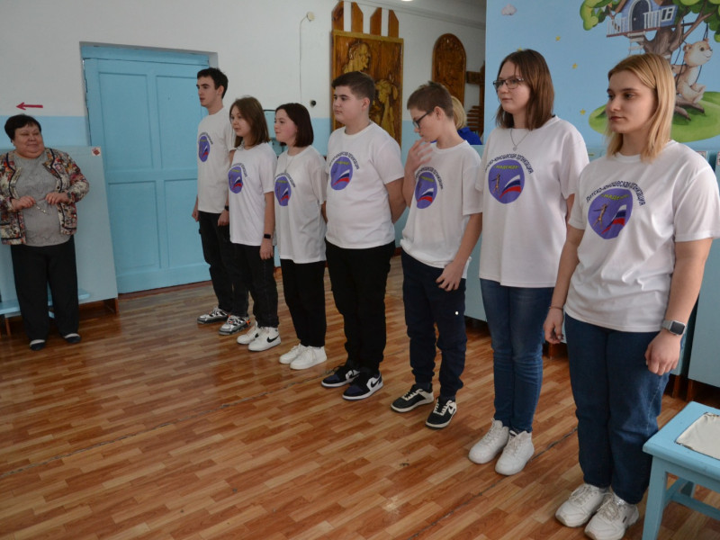 Нас посетили бойцы ОСД "Гольфстрим".
